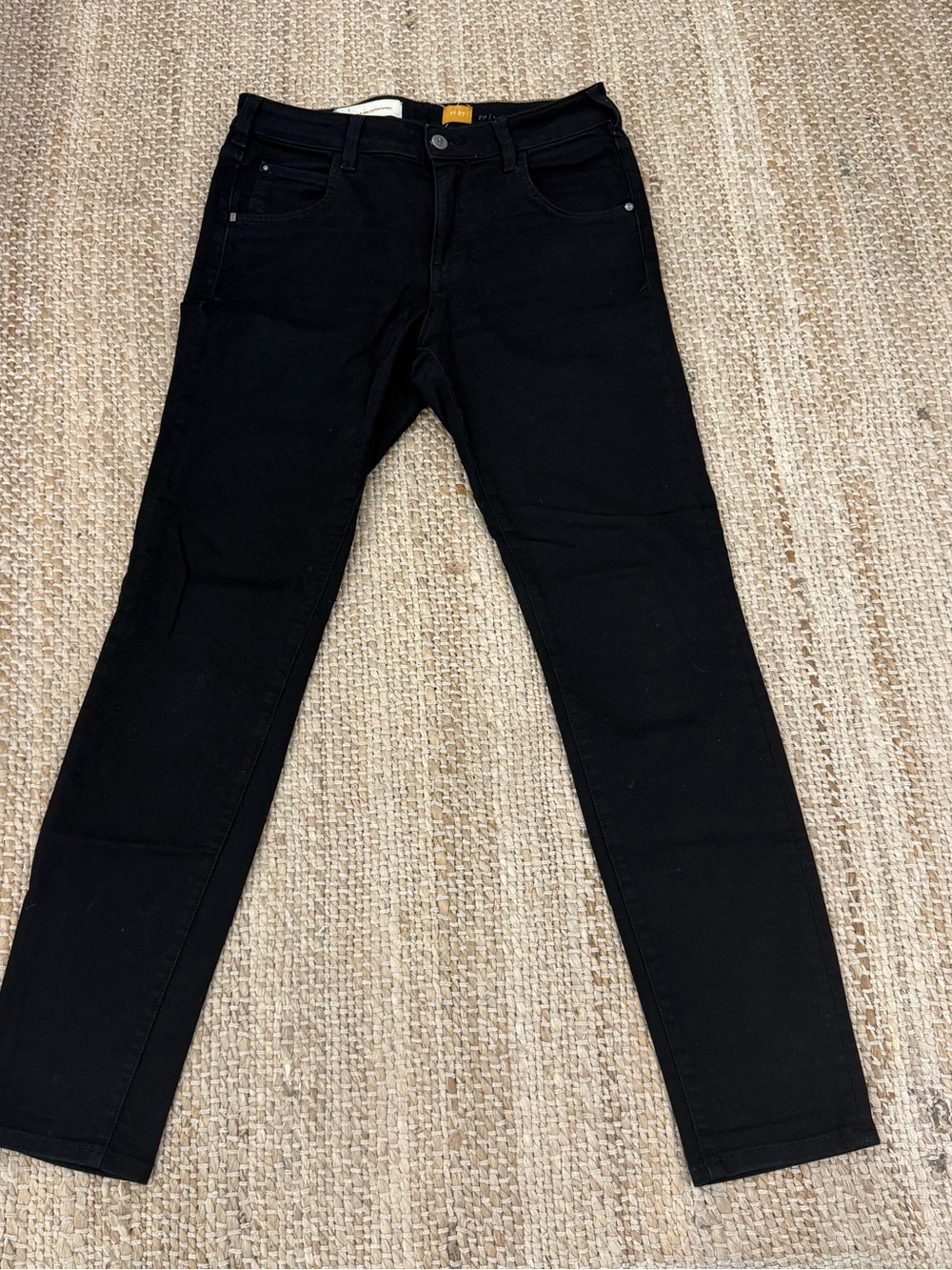 PILCRO & The Letterpress Black Straight Leg Jeans Size 27
